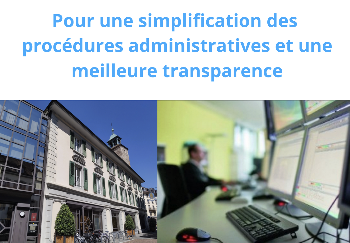 Vevey Libre souhaite que la Municipalité travaille à rendre l'administration plus moderne, accessible et efficace qui facilite la vie des habitantes et habitants, des entreprises et des associations. Nous défendons une gestion publique transparente, coordonnée et attentive à toutes les générations. Voici les quatre mesures que nous défendons.