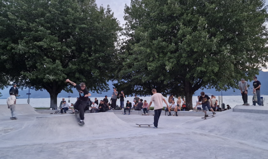 Le skatepark remporte un franc succès!