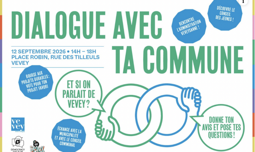 Des élus Vevey Libre à votre rencontre lors de la journée de la démocratie